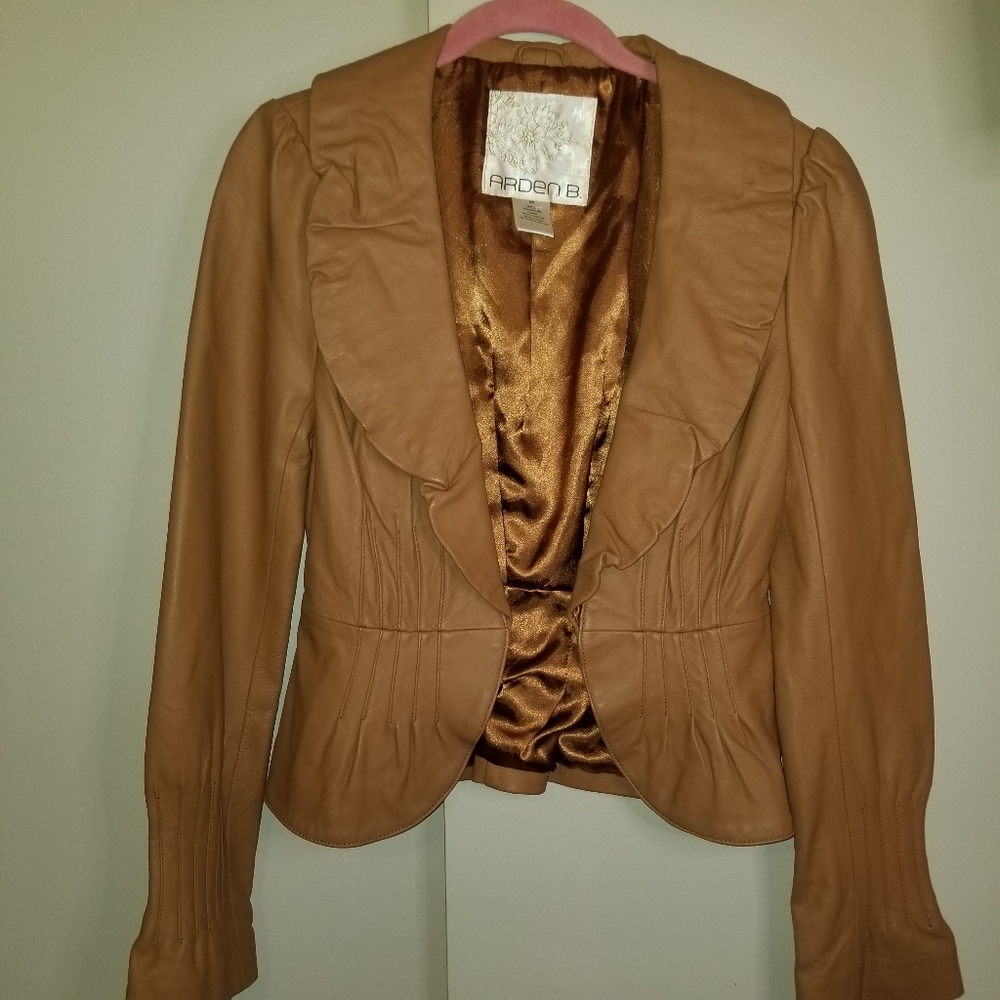 Leather jacket